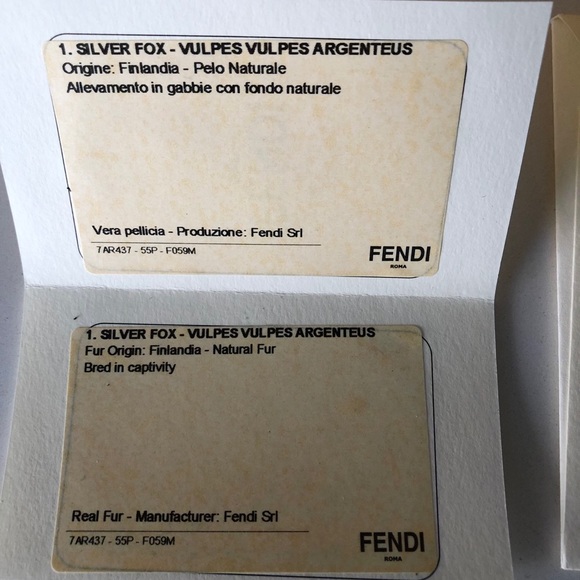 Fendi Monster Fox Fur Keycharm - Picture 12 of 14